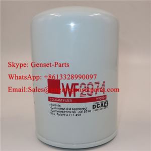 WF2074 Hla siv Komatsu 600-411-1151 haum lub tsheb cav Radiator Collant lim